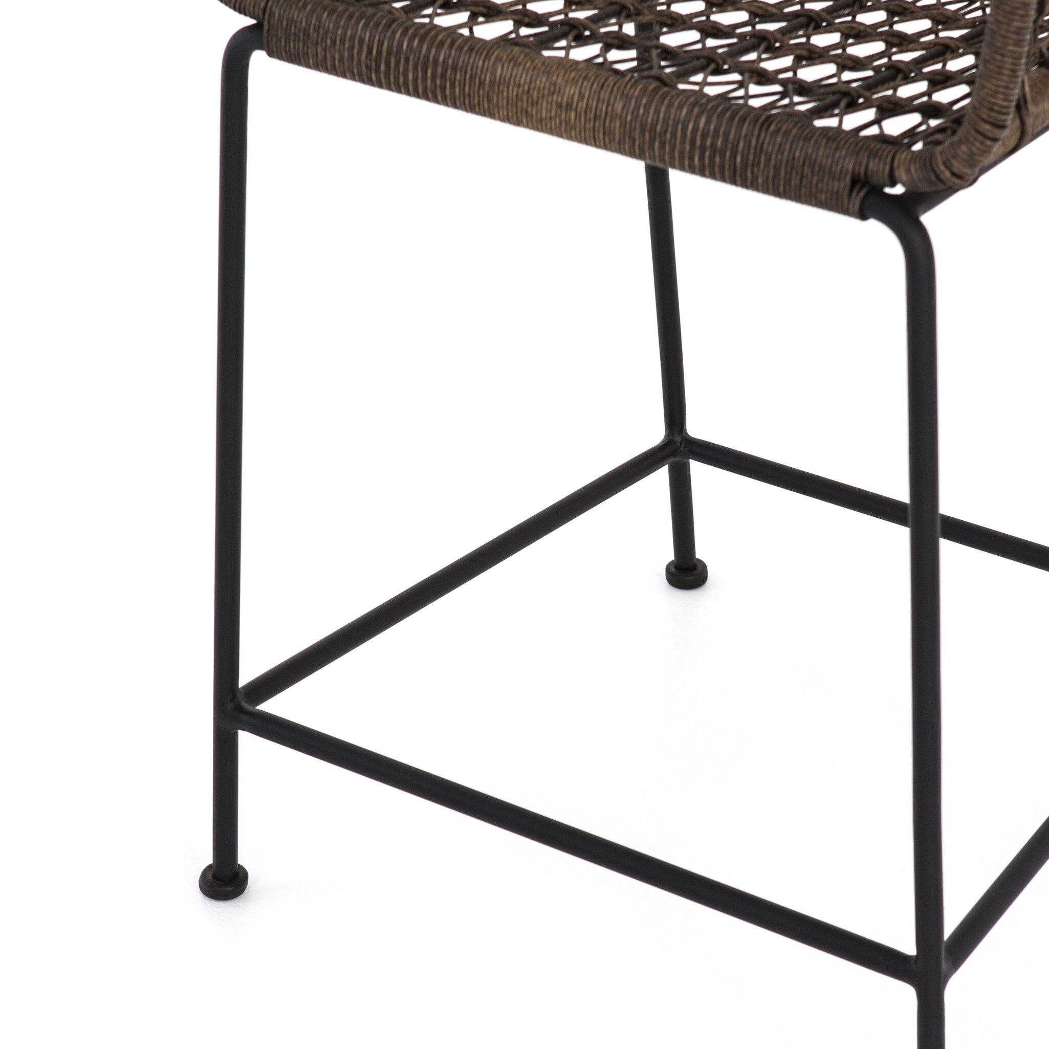 Bandera Outdoor Bar + Counter Stool - Natural Black - Image 10