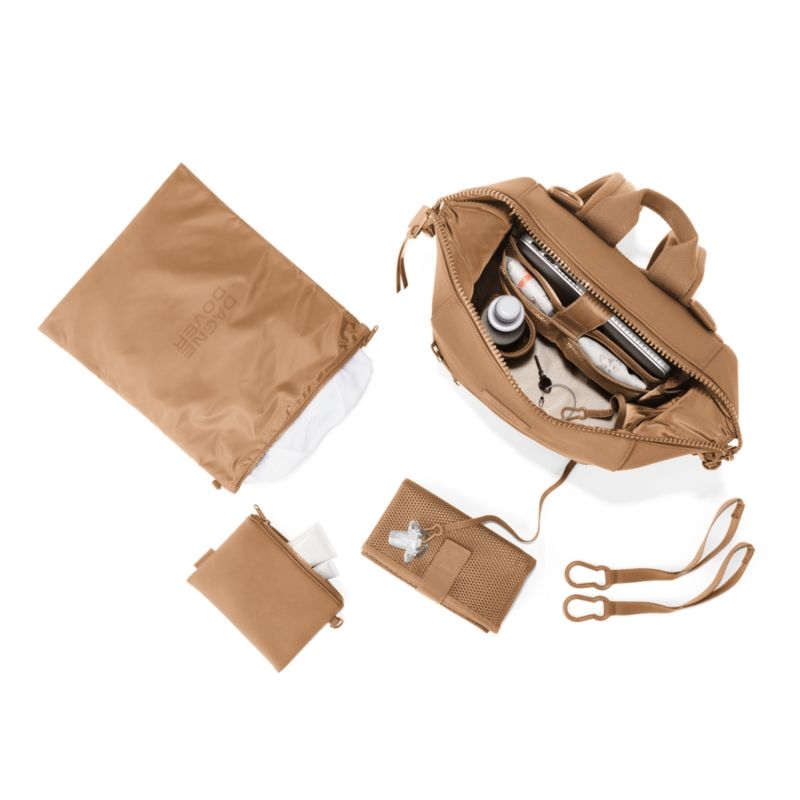 Dagne Dover Indi Camel Medium Diaper Bag Backpack - Image 5