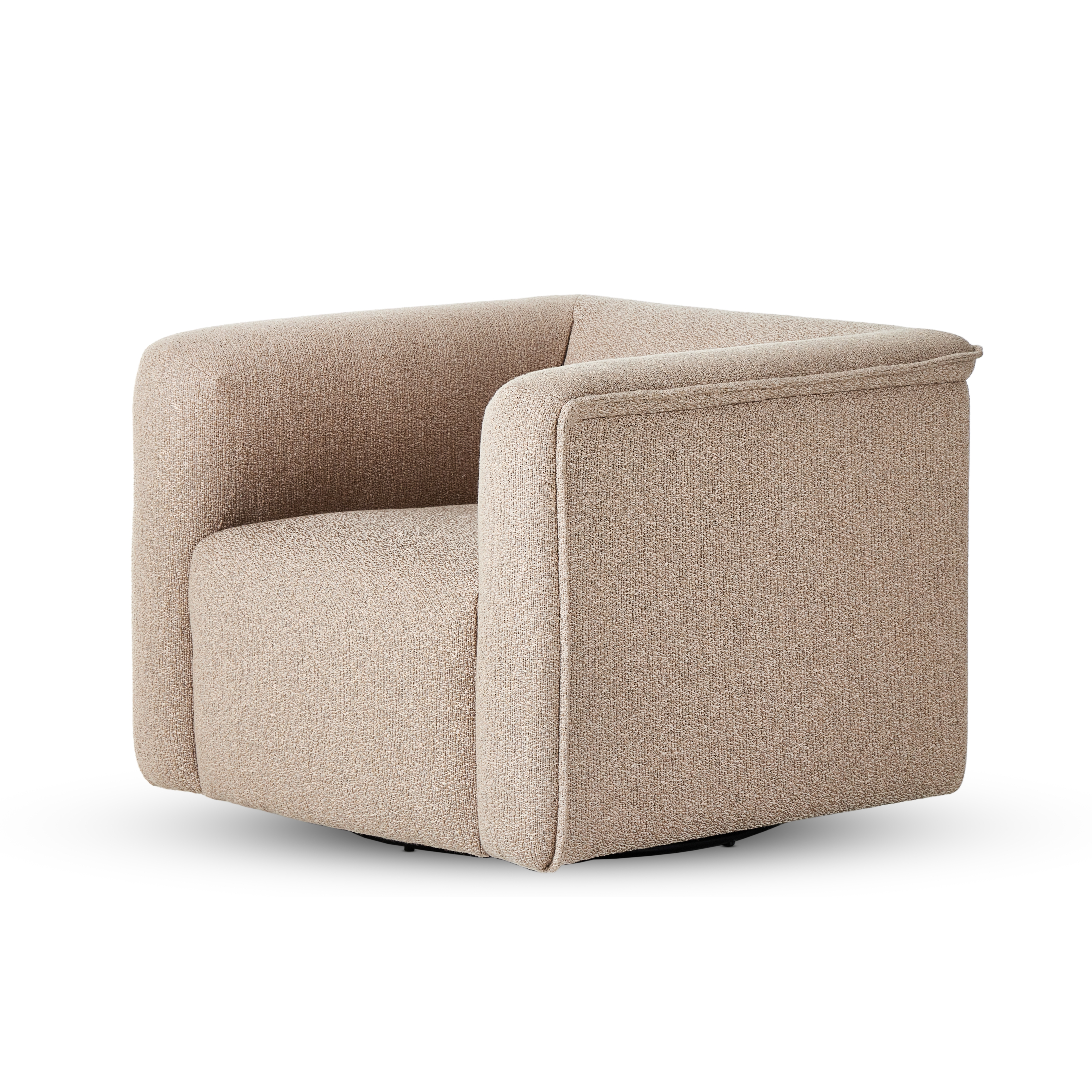 Wellborn Swivel Chair - Kerbey Camel - Image 0