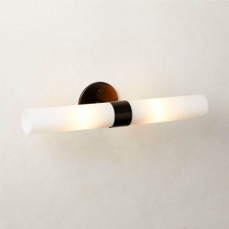 Amie Blackened Brass Wall Sconce - Image 3
