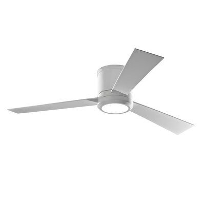 52" Nikhel 3 Blade LED Ceiling Fan with Remote - Image 0