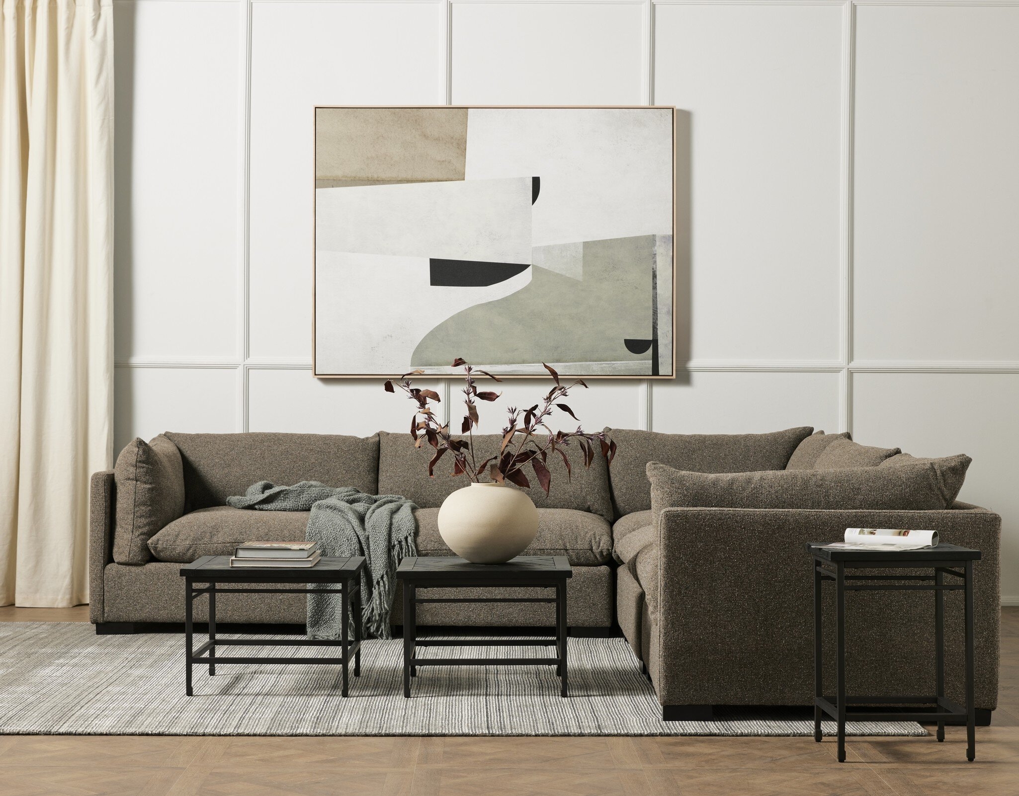 Priory by Dan Hobday - Natural Maple Floater - Image 6