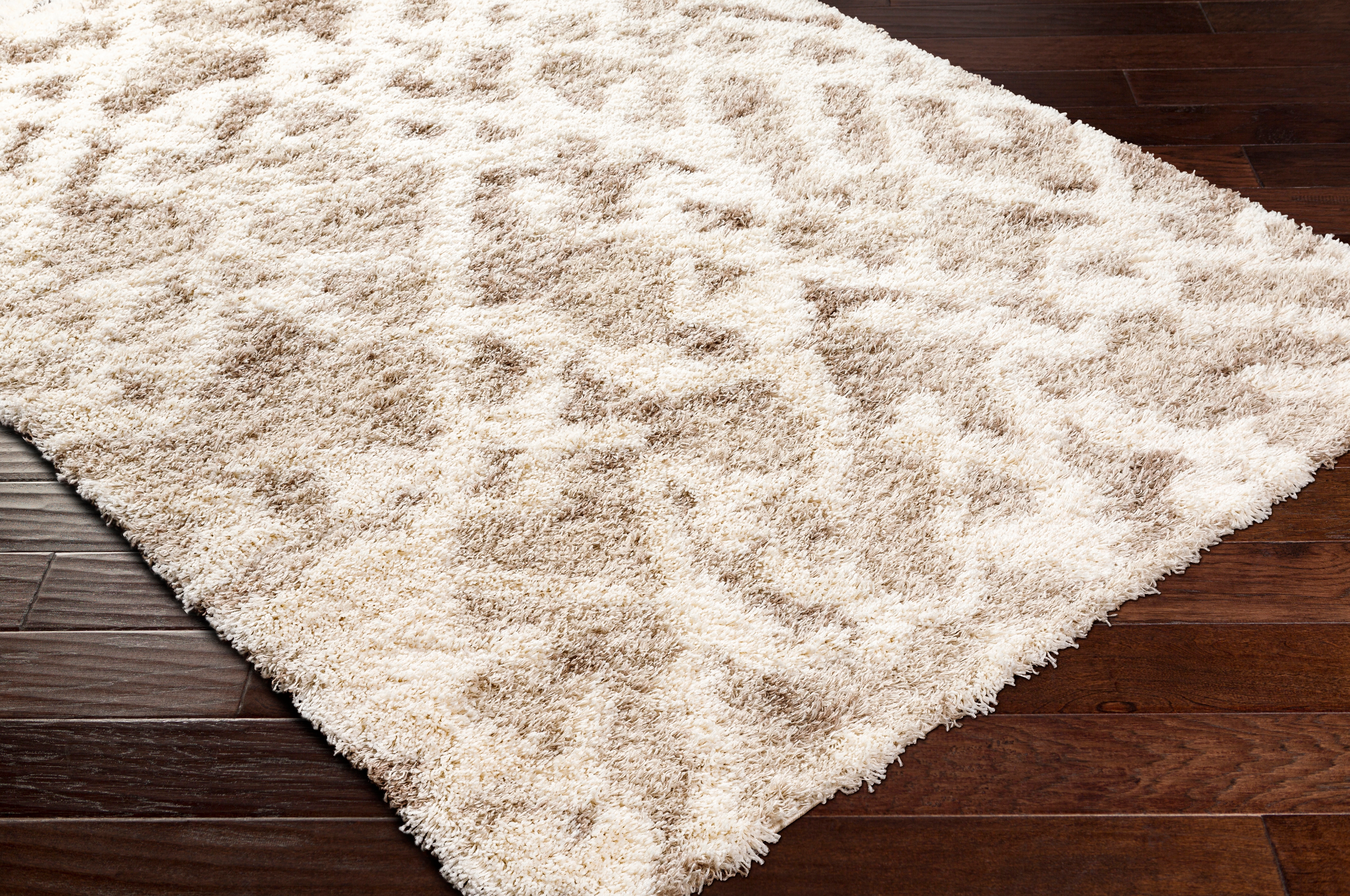 Livabliss Urban Shag Beige Indoor 5'3" x 7'3" Machine Woven Rug - Image 6