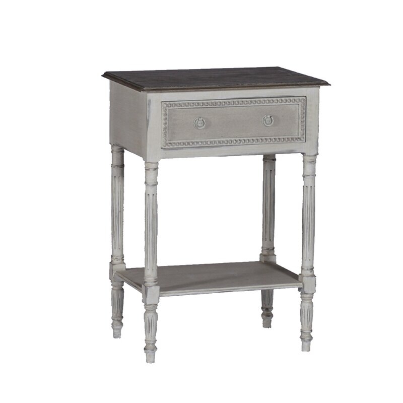 Gabby Carine End Table with Storage - Image 0