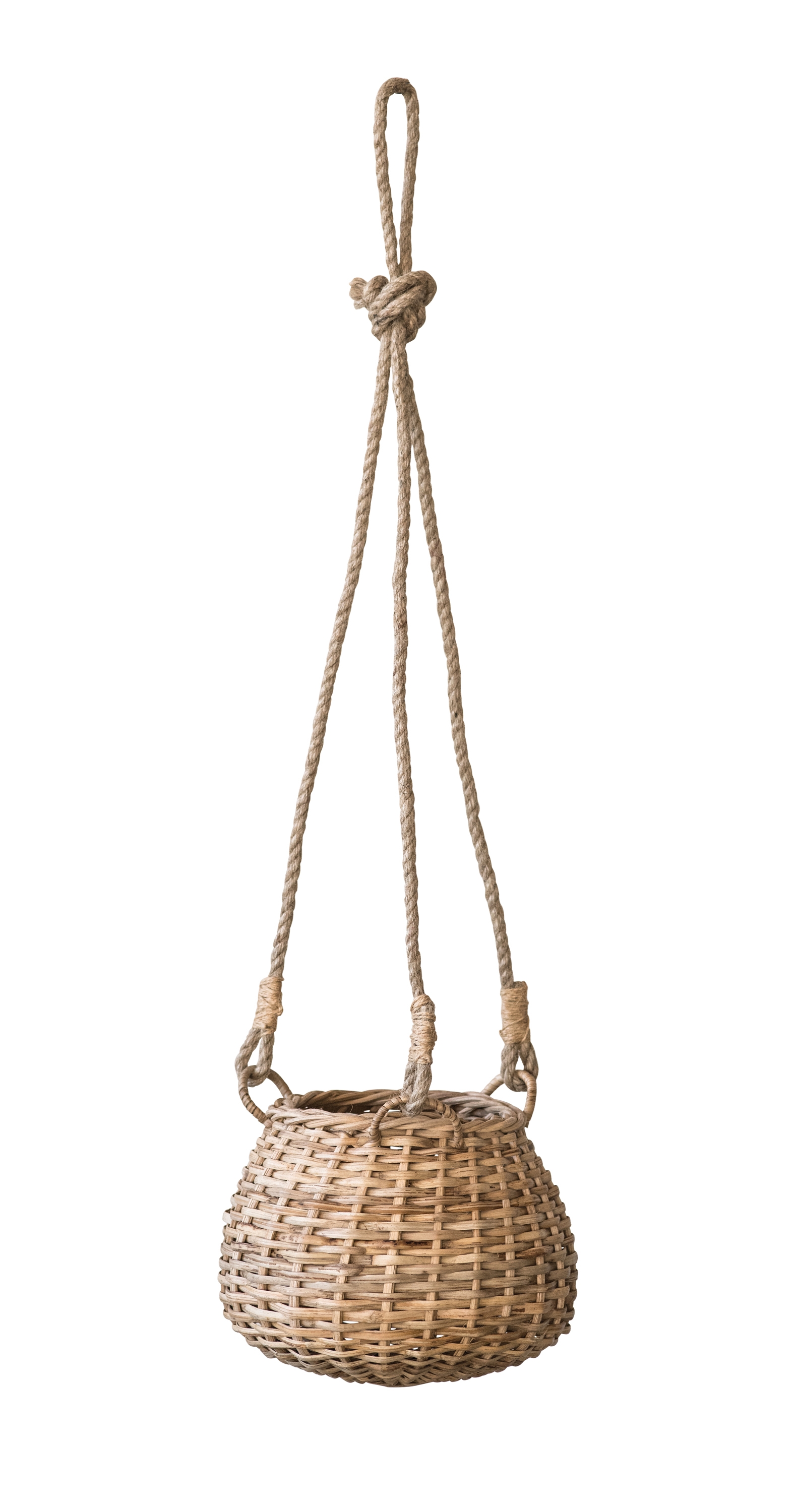 Hanging Rattan Basket - Image 0