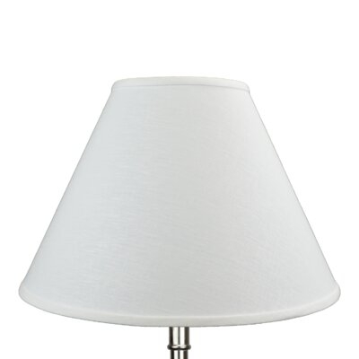 12.75" H X 20" W Empire Lamp Shade - (Spider Attachment) In Designer Linen - Image 0