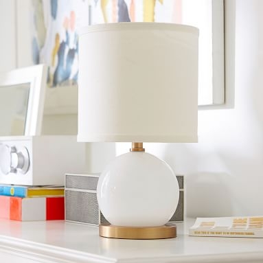 Mini Tilda Table Lamp, Blush, Set of 2 - Image 3