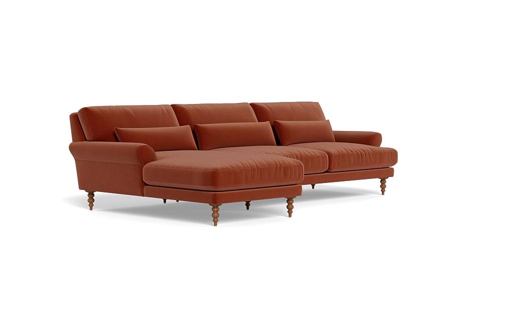 Maxwell Sectional Sofa with Left Chaise by Apartment Therapy - Image 4