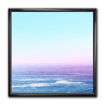 'Ocean View' - Picture Frame Print on Canvas - Image 0