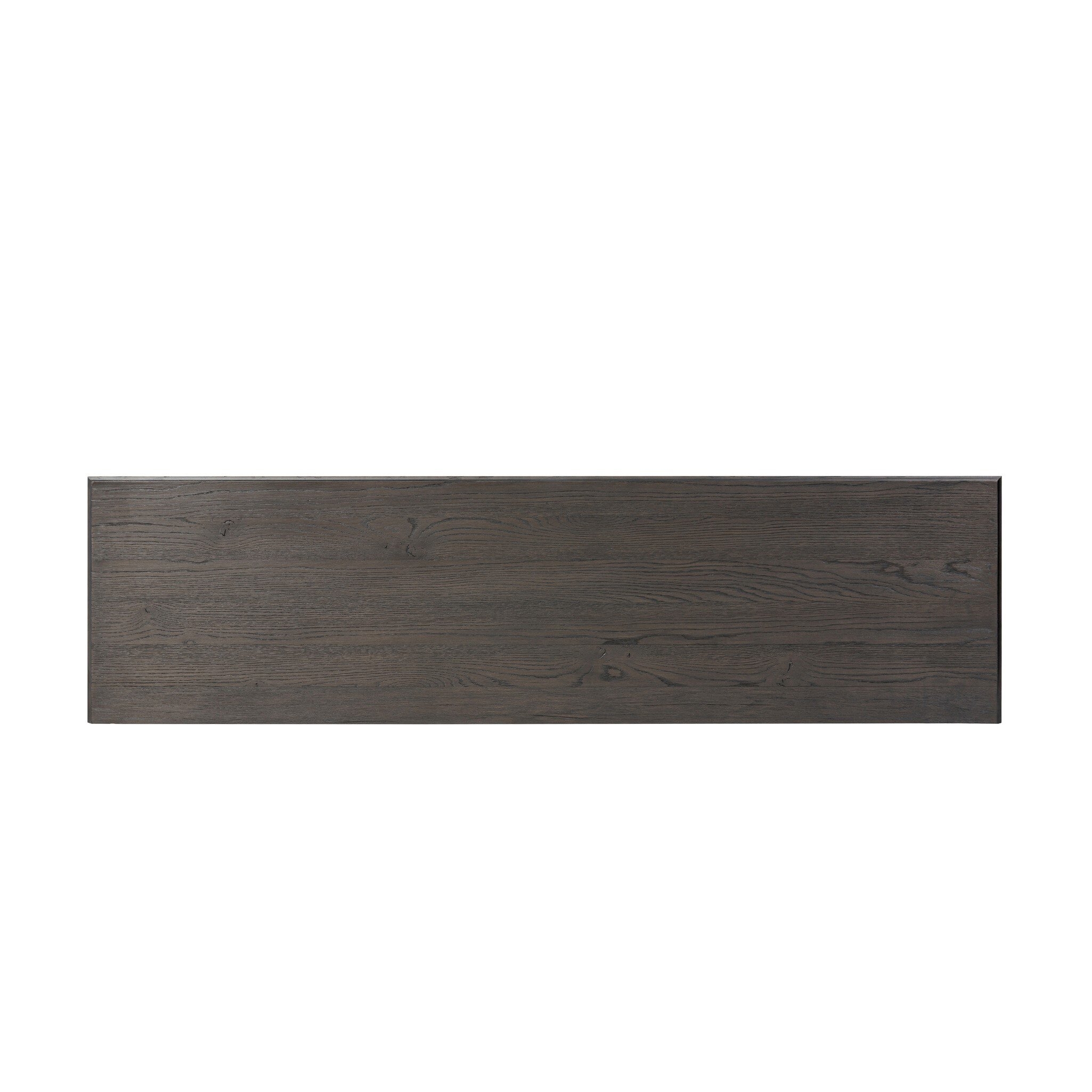 Alden Media Console - Worn Black Oak Veneer - Image 10