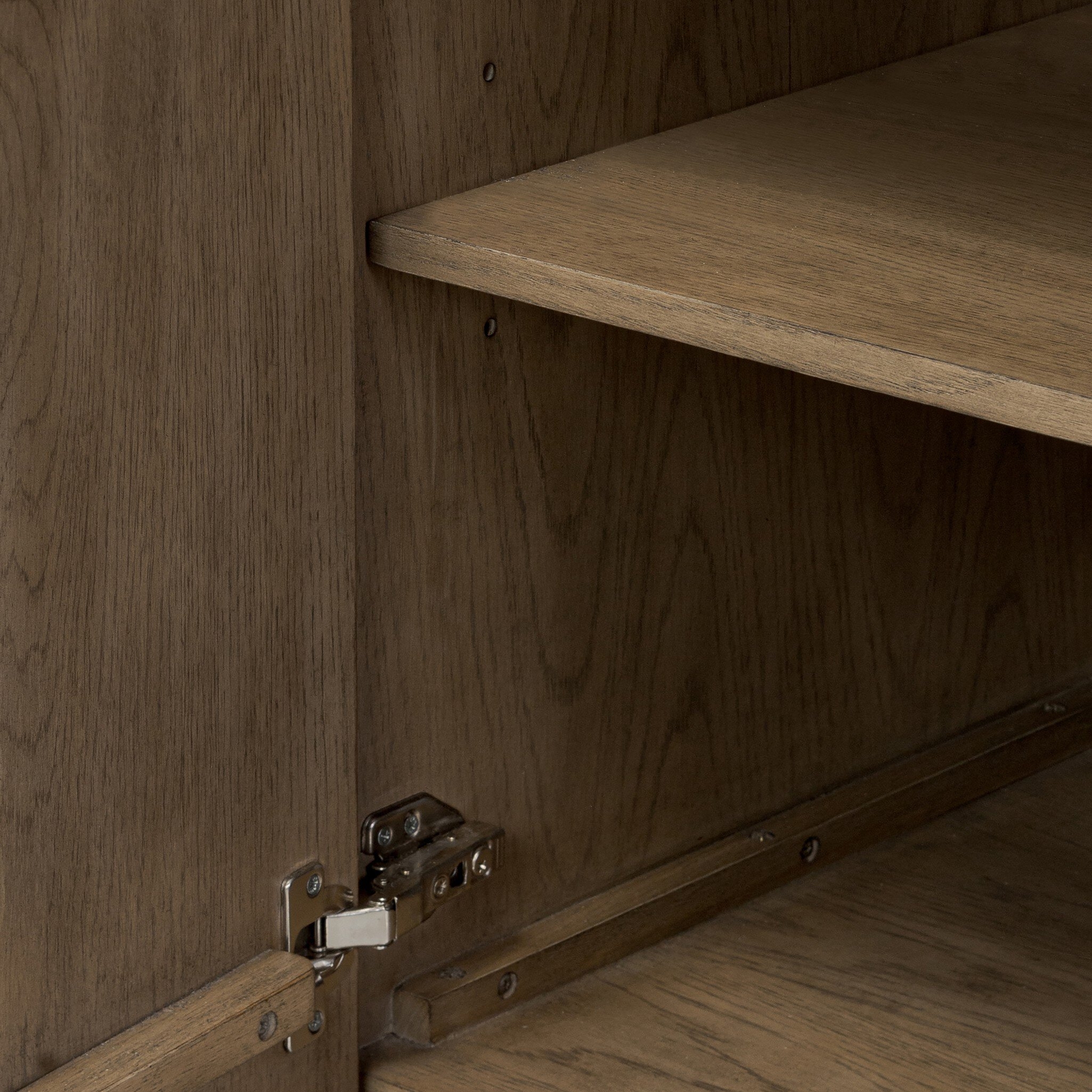 Leo Media Console - Rustic Grey - Image 13