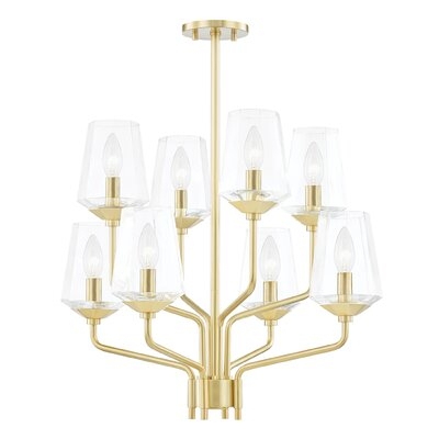 Gelilah 8 - Light Candle Style Tiered Chandelier - Image 0