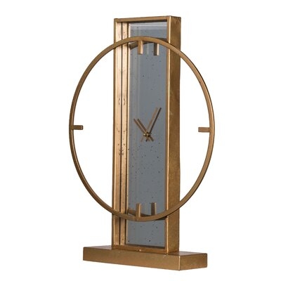 Lynda Table Clock - Gold - Image 0