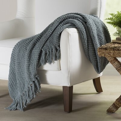 Nader Tweed Knitted-Design Throw - Image 0