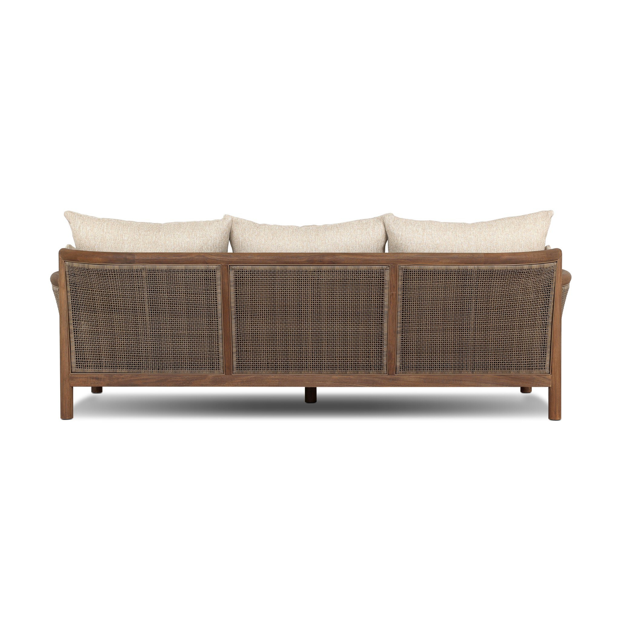 Barbosa Outdoor Sofa-86" - Concha Beige - Image 5