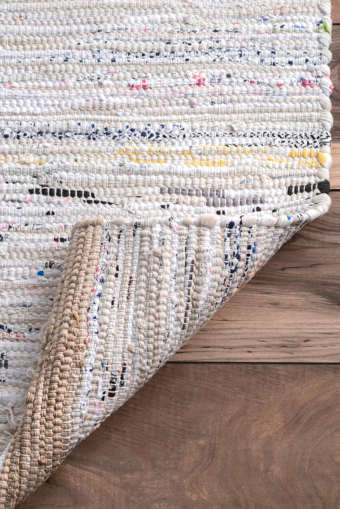 Flatweave Liani Cotton Rug Area Rug - Image 3