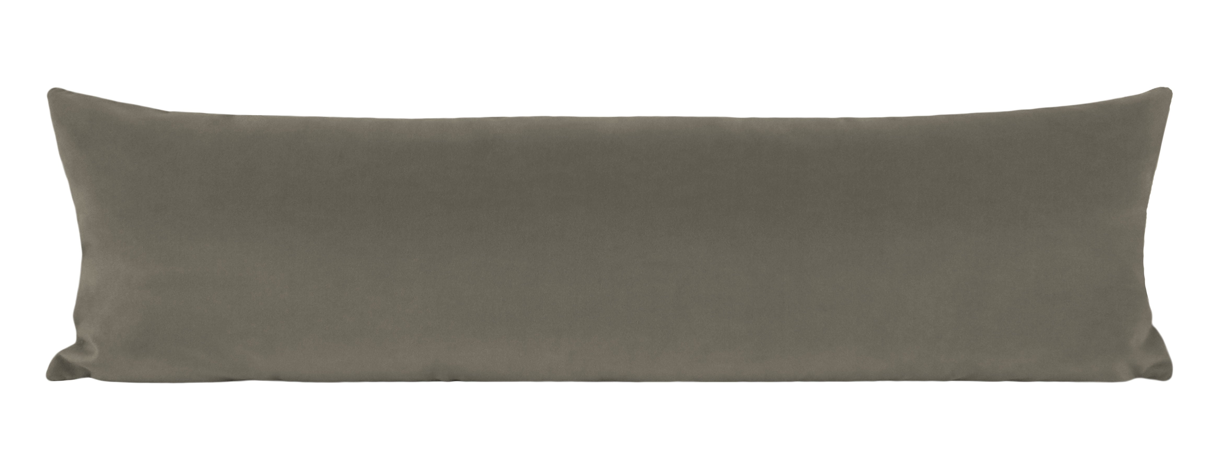 THE XL LUMBAR :: STUDIO VELVET // GREY - BY THE YARD - Image 2