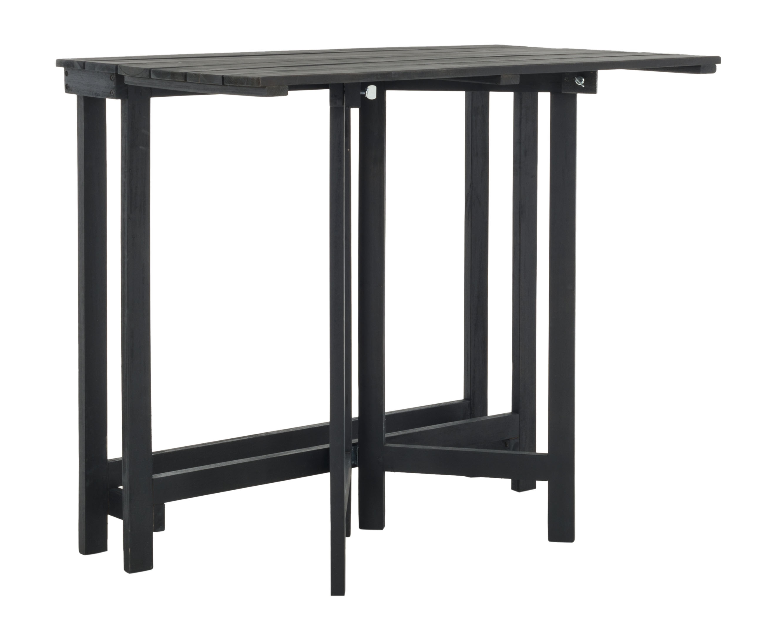 Wilton Balcony Corner Lounge Set - Dark Slate Grey/Navy - Safavieh - Image 2