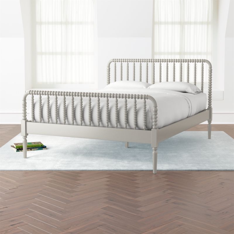 Jenny Lind Grey Queen Bed - Image 6
