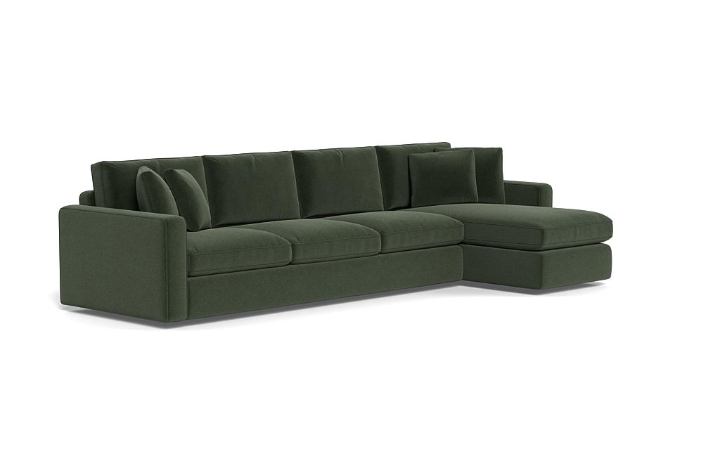 James 4-Seat Right Chaise Sectional with Storage - Image 1