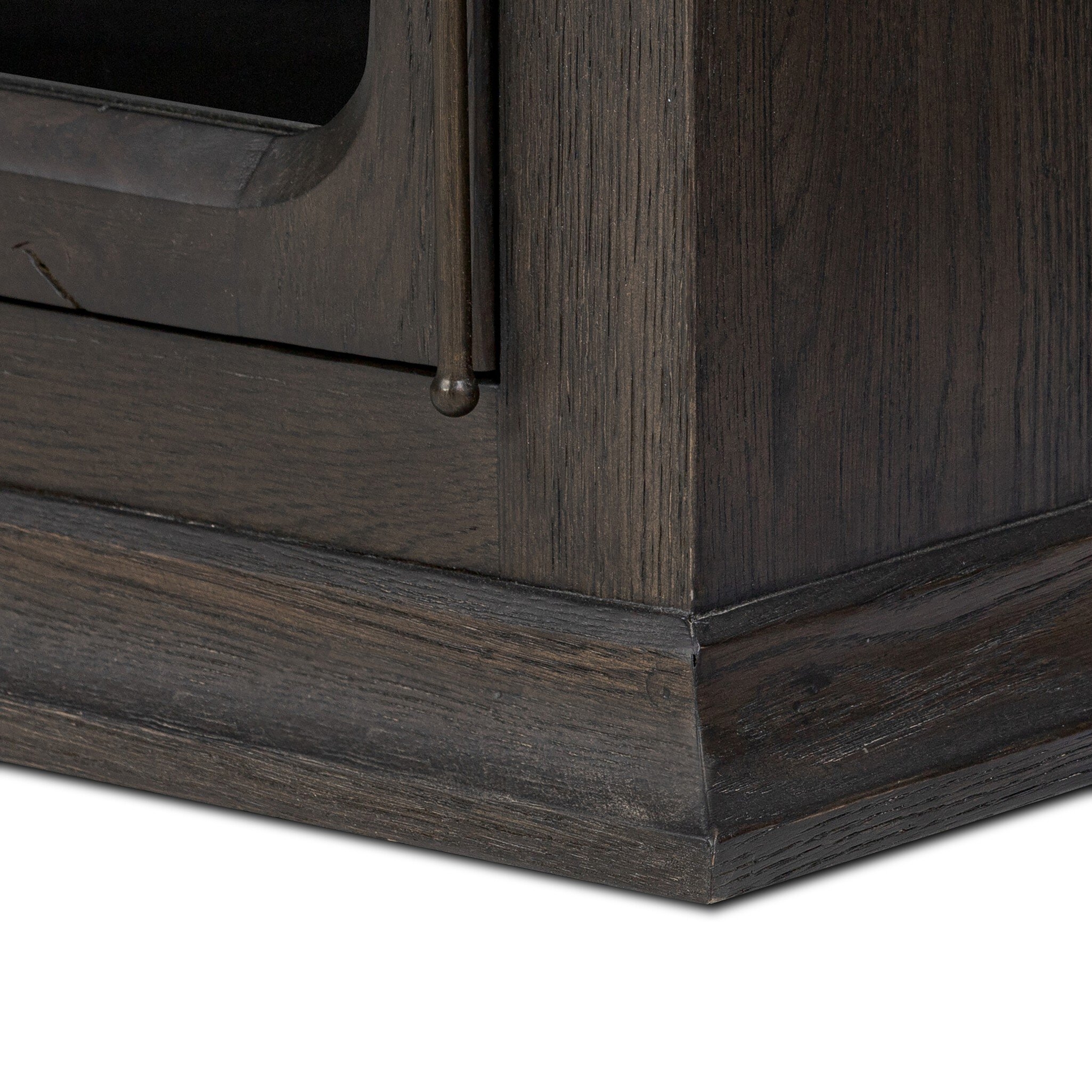 Dawes Cabinet - Smoked Black Oak - Image 8