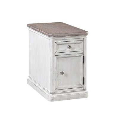 Sonoma Block End Table with Storage - Image 0