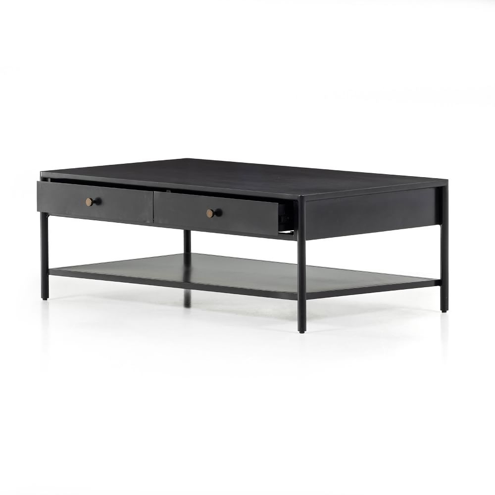 Soto Square Coffee Table, Black - Image 3
