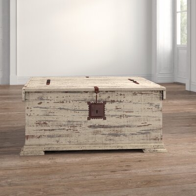 Parthenon Solid Wood Cocktail Table with Storage - Image 0