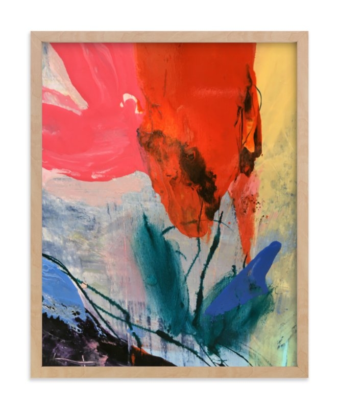 Flower Water Vase Limited Edition Fine Art Print 1 - Image 0