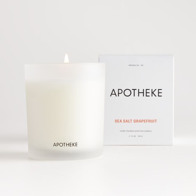 Apotheke Sea Salt Grapefruit Boxed Candle - Image 0