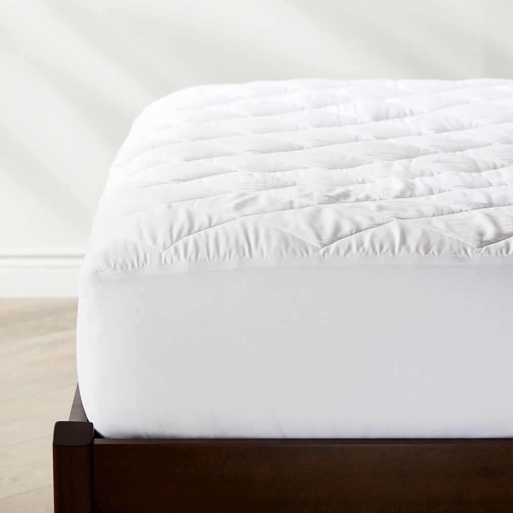 Total Protector Mattress Pad, Full, White - Image 0
