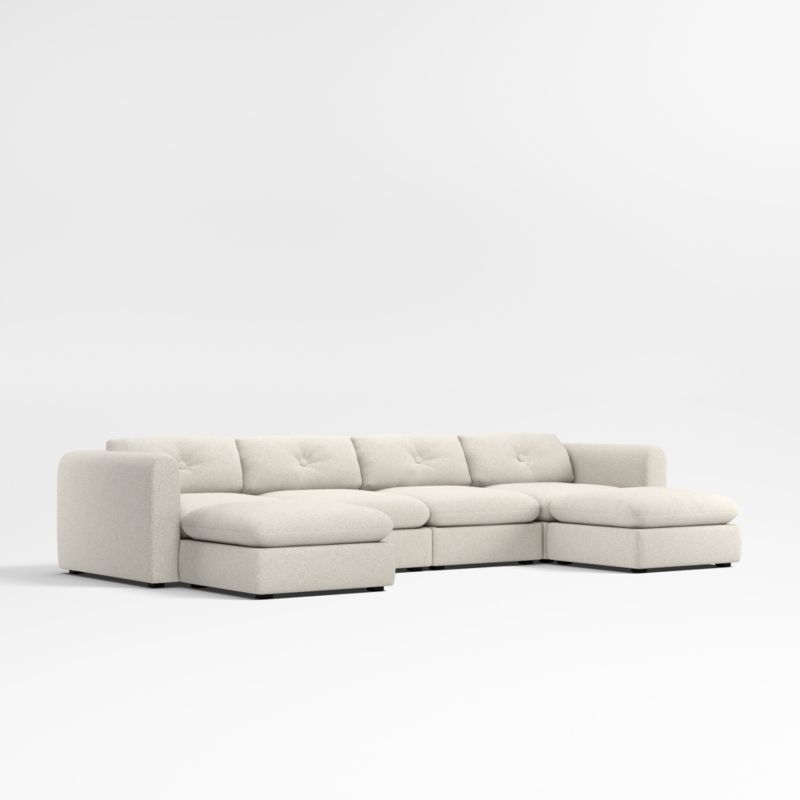 Bucktown Modular 6-Piece Sectional Sofa with Ottoman - Image 6