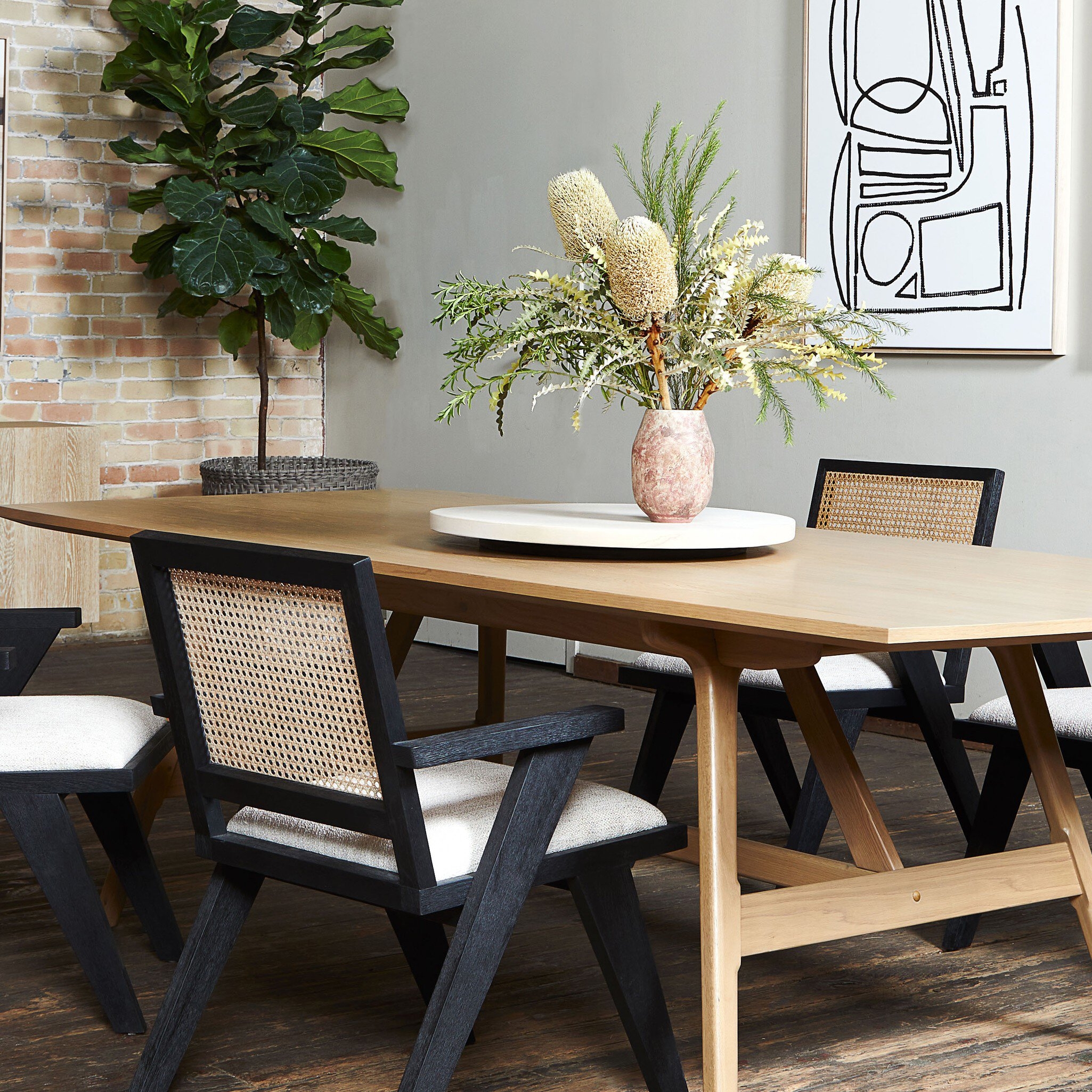 Lupe Lazy Susan - Ivory - Image 5