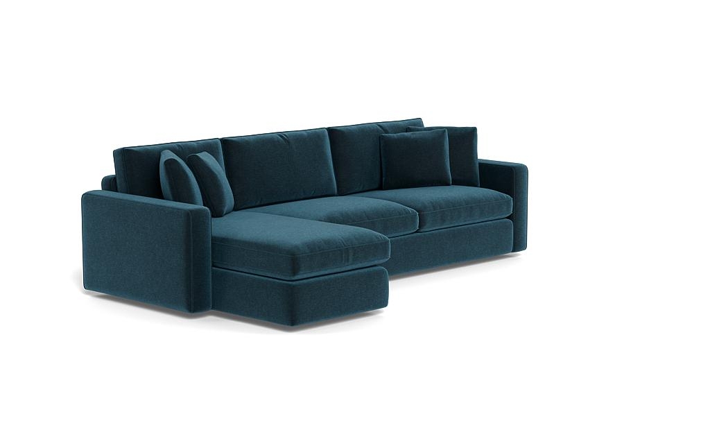 James 3-Seat Left Chaise Sleeper Storage Sectional - Image 1