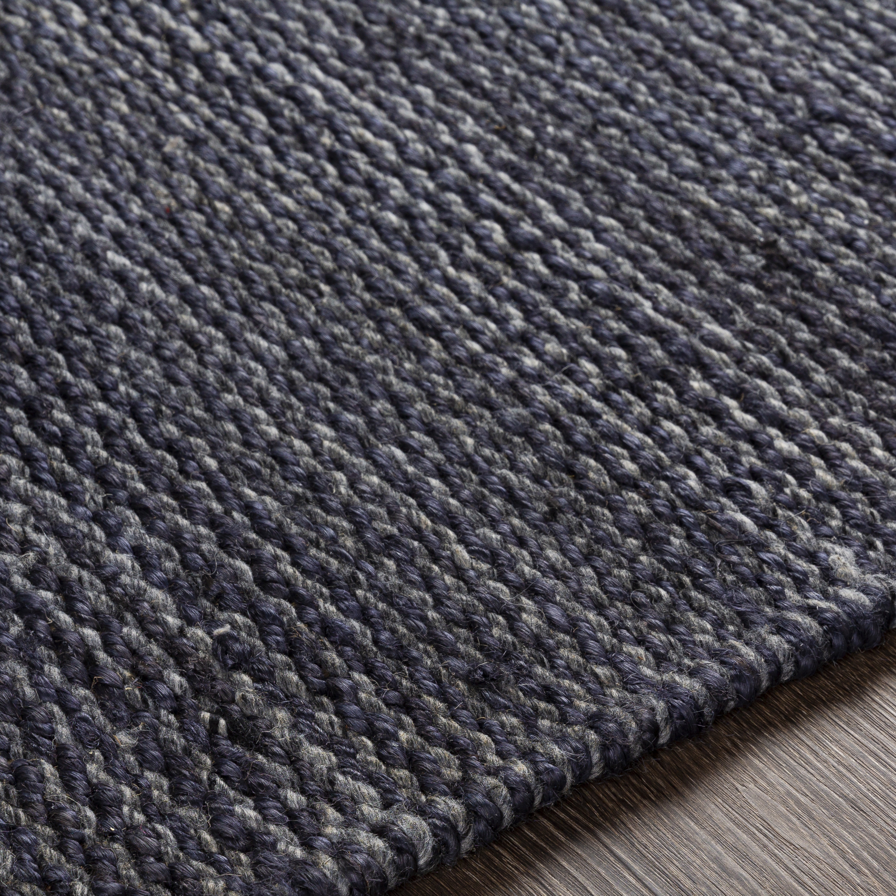 Southampton Black Indoor 2'6" x 8' Handmade Rug - Image 3