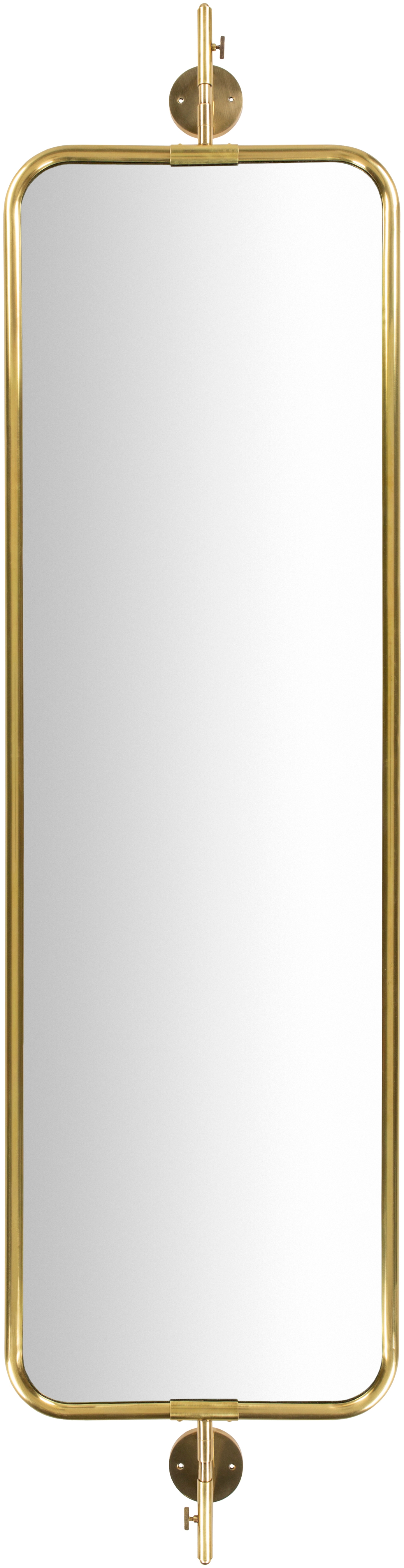 Pirouette Gold 80"H x 20"W x 7"D Full Length Mirror - Image 0