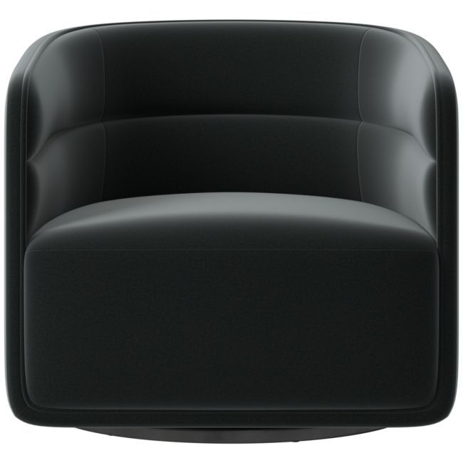 Sai Como Dark Grey Swivel Chair - Image 0