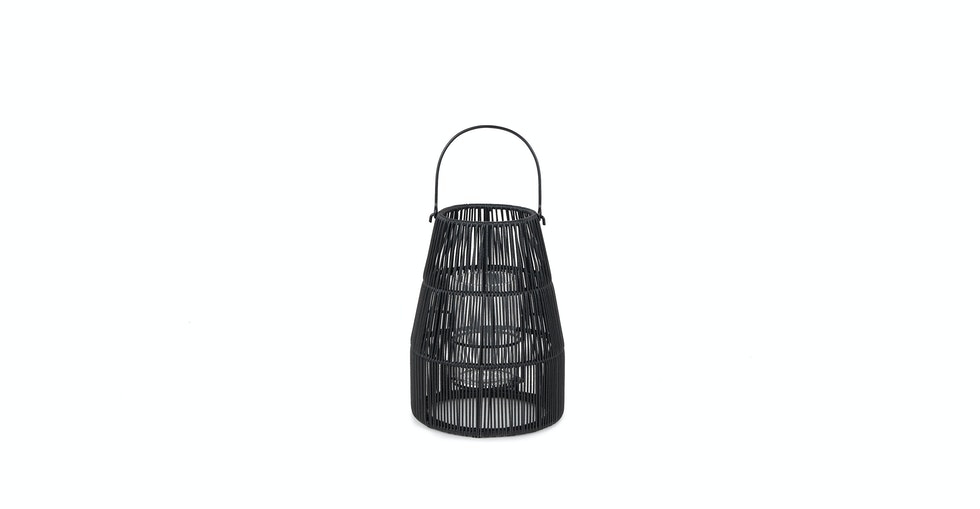 Vezda Black Table Lantern - Image 0
