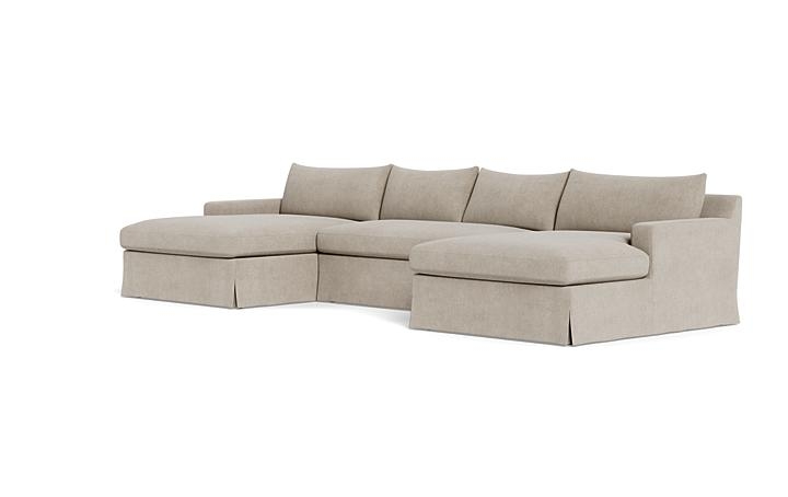 Sloan Slipcovered 3-Piece U-Sectional - Image 2