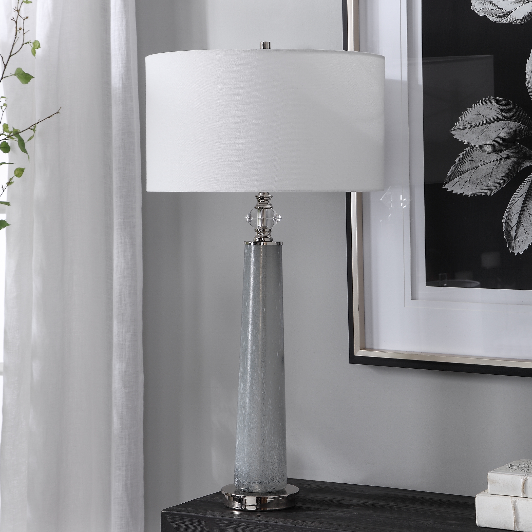 Grayton Frosted Art Table Lamp - Image 4