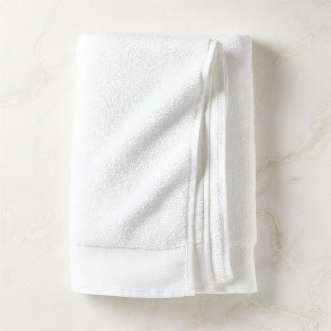 Arlow Organic Cotton White Bath Towel - Image 0