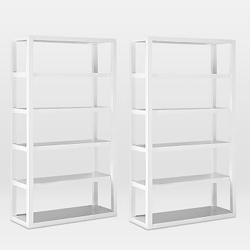 Parsons (42") Bookcase, White - Image 1