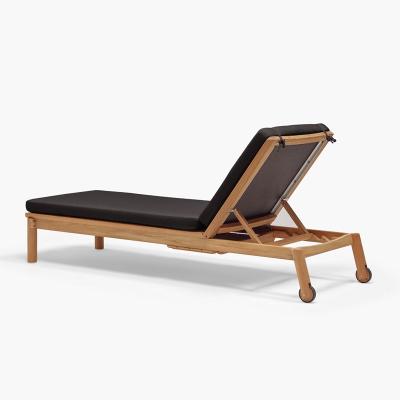 Neighbor ™ Haven Coal Outdoor Chaise Lounge - Image 6