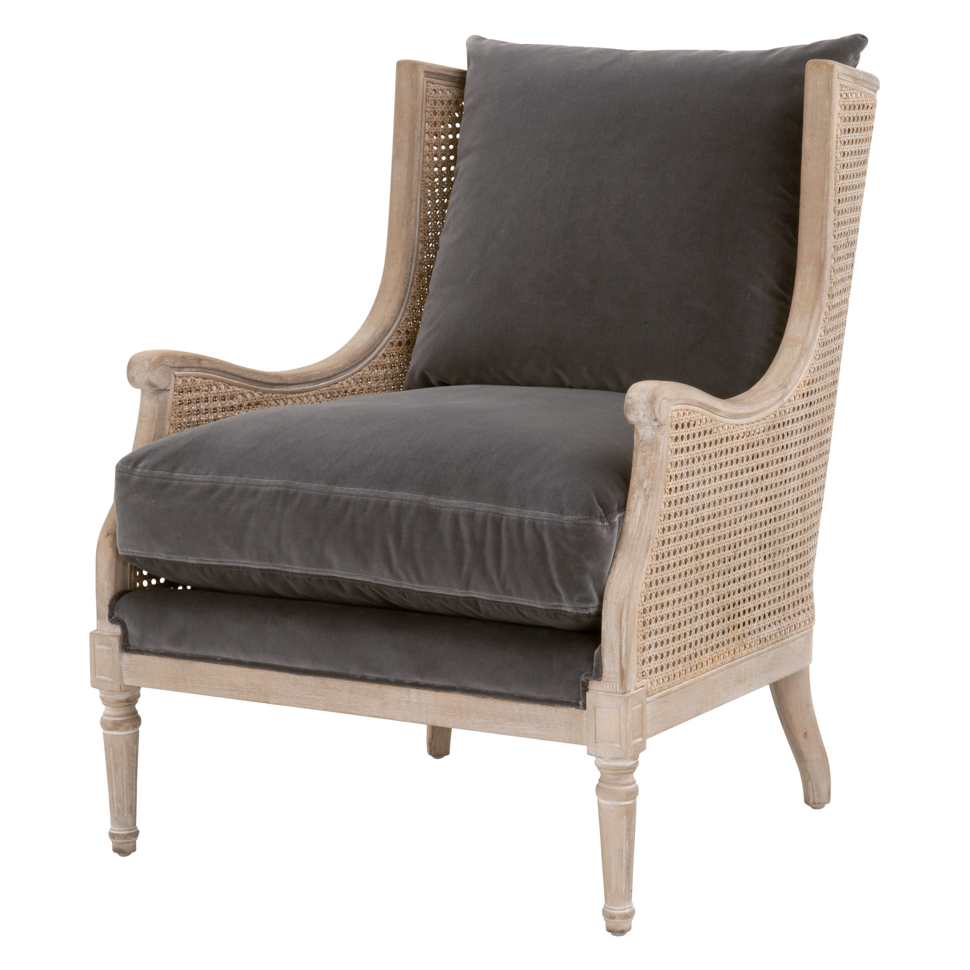 Churchill Club Chair, Dark Dove - Image 1