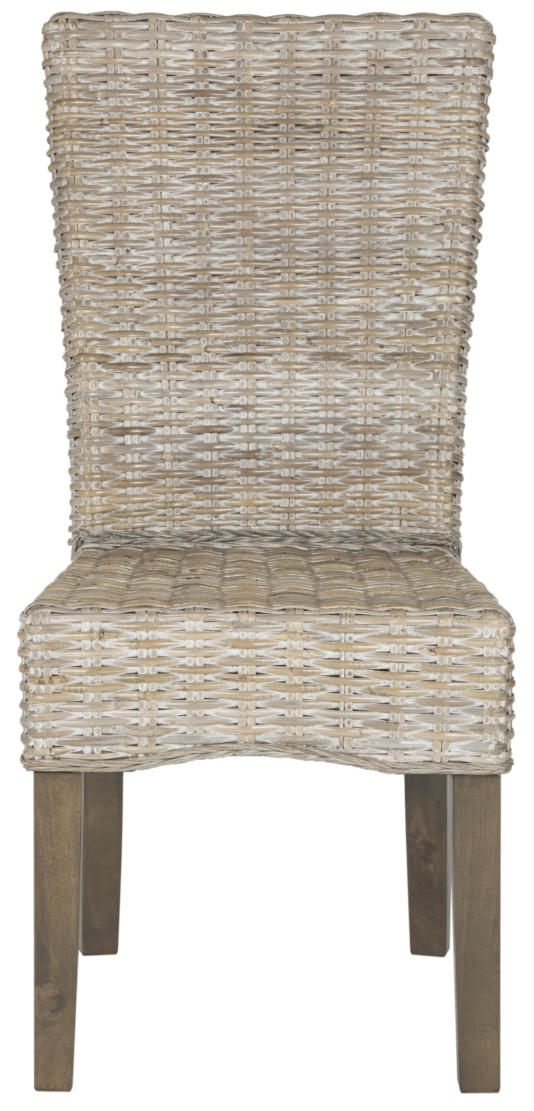 Ozias 19''H Wicker Dining Chair - White Wash - Arlo Home - Image 2