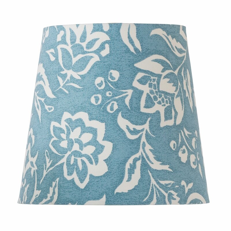 Port 68 Delft Rokeby Road 9.5" Cotton Drum Lamp Shade - Image 0