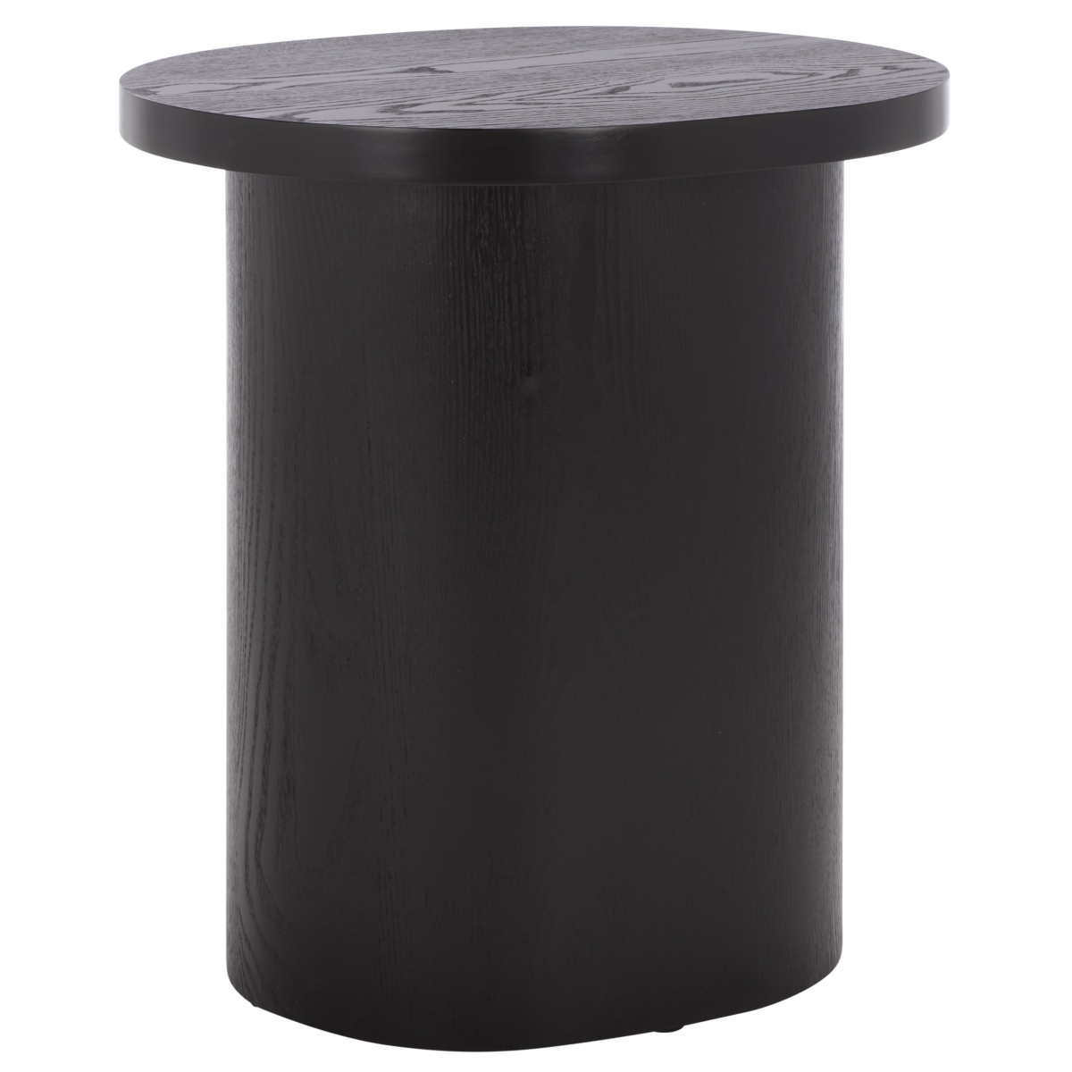 Ekon Round End Table - Black - Safavieh - Image 5
