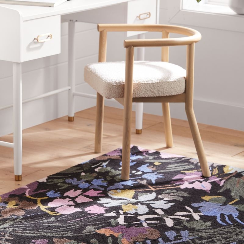 White Horse Wood Kids Desk Chair 25.5" by Leanne Ford - Image 10