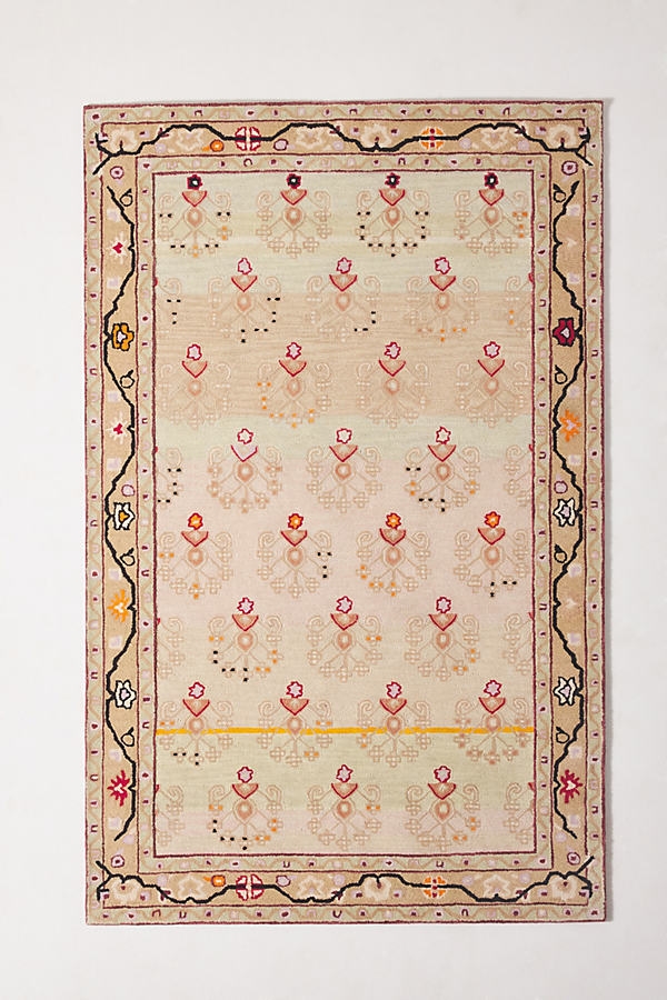 Tufted Lusia Rug, Beige, 5' x 8' - Image 0