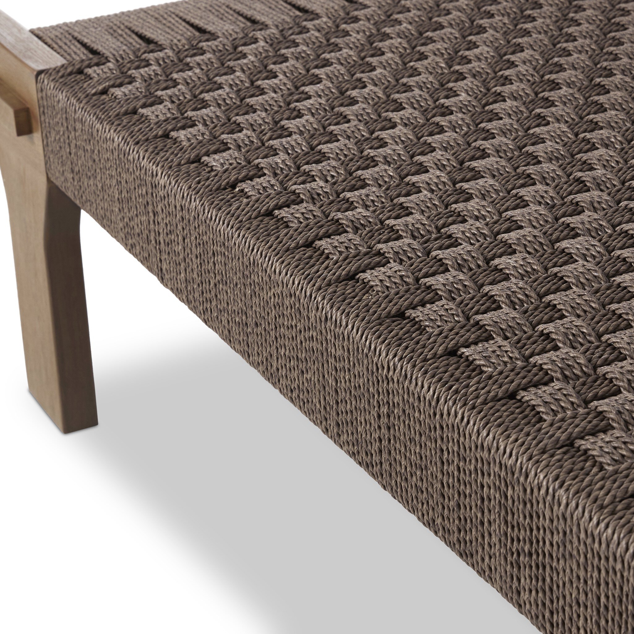 Moxie Outdoor Coffee Table - Stained Toasted Brown-FSC - Image 6
